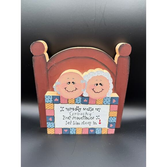 Hand-Painted Bedside Decoration - Unique Home Decor - Picture 1 of 4